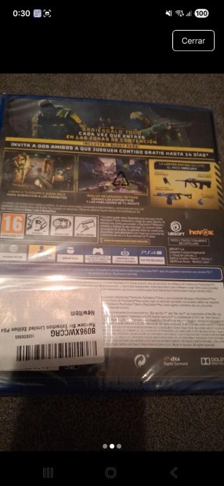 Lote 3 juegos PS4/PS5 precintados