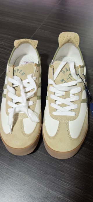 Zapatillas Harper & Neyer Beige/Verde/Blanco