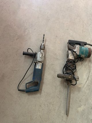 Taladro percutor Bosch y Makita