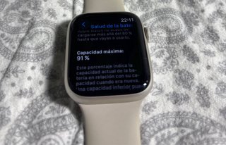 Apple Watch Serie 7 45mm Beige/Plata