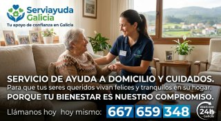 ayuda a domicilio en Ferrol