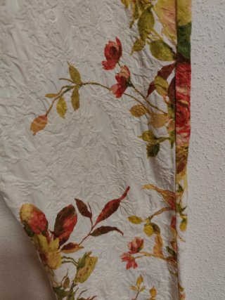 Pantalón Míchel Bustos Talla 42 Estampado Flora.