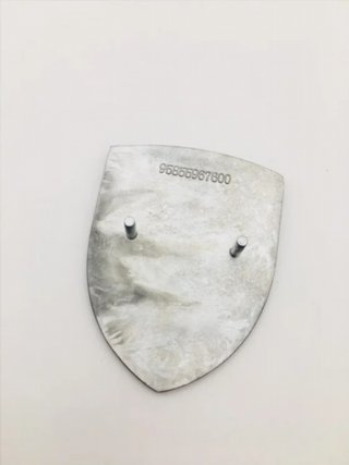 EMBLEMA LOGO CAPOT PORSCHE NEGRO