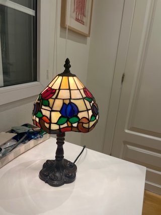 Lámpara de mesa Tiffany
