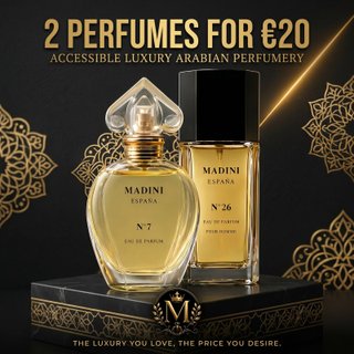 2 Perfumes Madini por 20€ – Fragancias Premium
