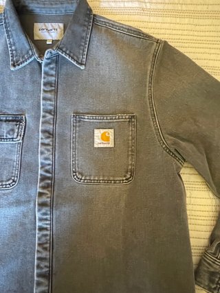 Camisa vaquera Carhartt gris