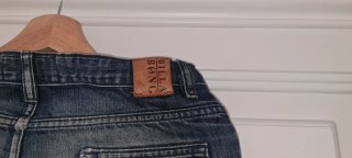 Vaquero corto chico Billabong azul talla 14 años
