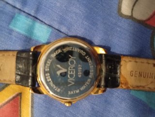Reloj Viceroy Hombre Negro/Dorado