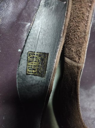 Zapatos de piel marrones talla 39