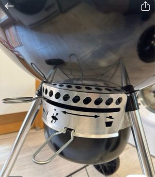 Barbacoa Weber Master-Touch 5750 GBS Negra