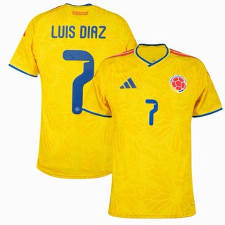 Camiseta Colombia Luis Diaz 7 Mundial