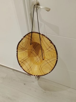 Sombrero de fibras naturales