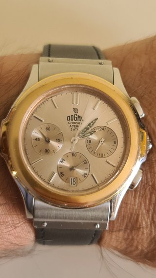 Reloj Azor Automático Azul + Dogma Crono Quartz