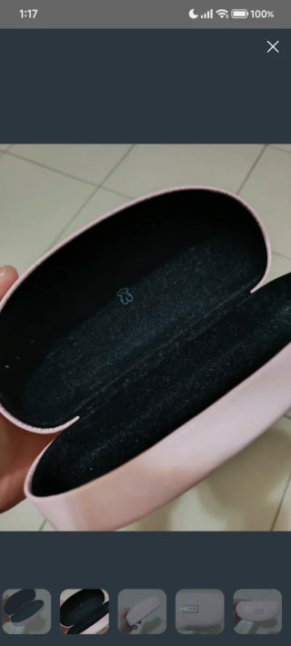 Funda para gafas Tous rosa