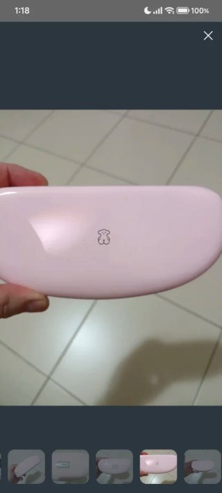 Funda para gafas Tous rosa