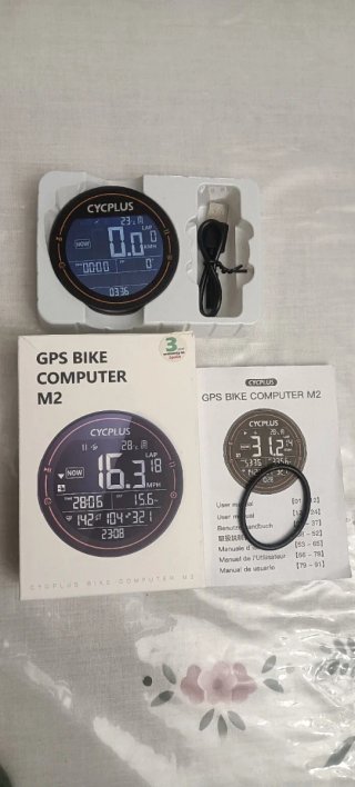 Ciclocomputador GPS Cycplus M2