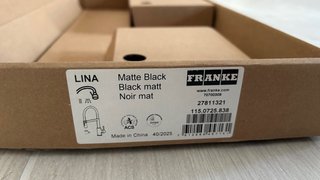 Miscelatore Franke nero opaco nuovo