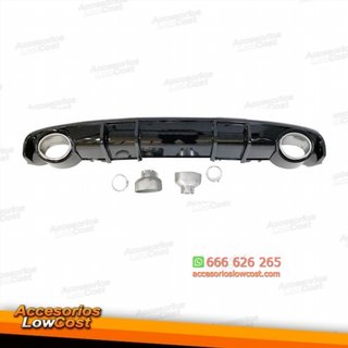 Kit De Carrocería Audi A4 B9 2016 Look RS4 ABS