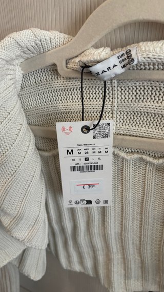 Bolero Zara Beige Talla M