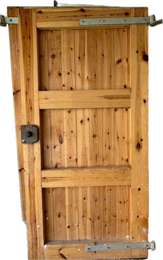Puerta Madera Maciza 207,5 x 210