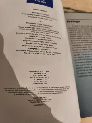 Exploraciones y descubrimientos del mundo. Oceano.