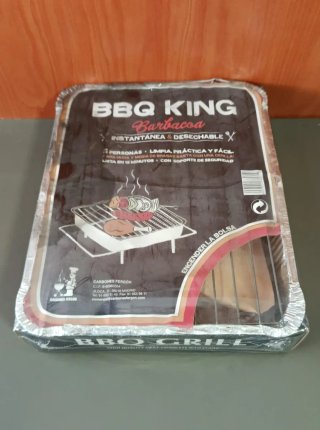 Barbacoa BBQ King Instantánea y Desechable