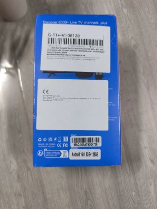 Smart TV Box MORTAL Android 16 8GB/128GB
