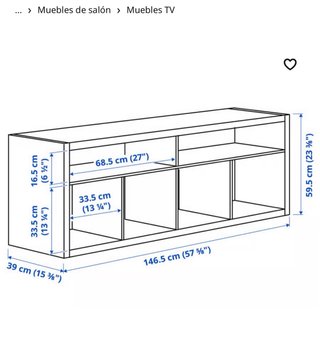 Mueble de salón modular