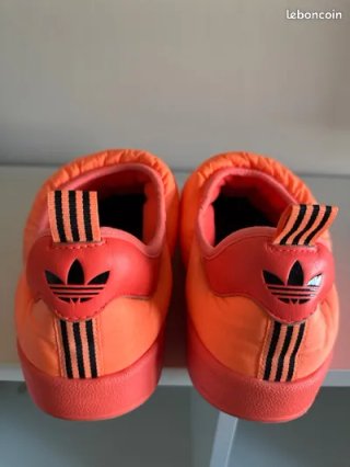 Pantofole Adidas Puffylette Arancioni