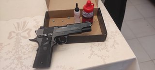 Pistola CO2 Red Alert RD-1911 Blowback