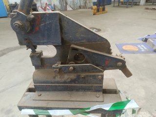 Cizalla antigua industrial