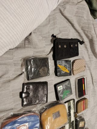 Carteras y monederos varios modelos lote noseparo