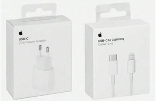 Apple Cargador USB-C 20W y Cable USB-C a Lightning