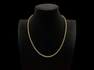 cadena oro 18k 25cm