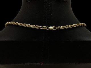 cadena oro 18k 25cm