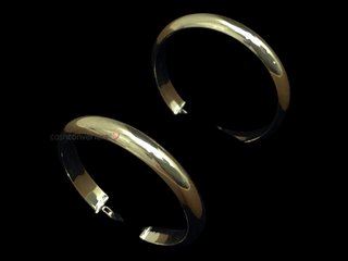 argollas oro 18k