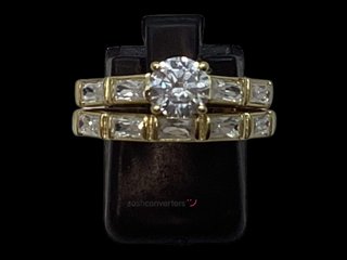 anillo oro 18k