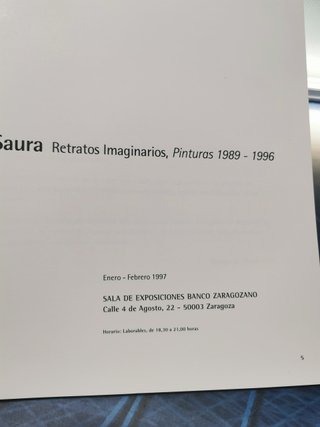 catalogos: ANTONIO SAURA: El prestidigitador de imágenes + ANTONIO SAURA RETRATOS IMAGINARIOS