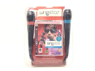 otros accesorio ps3 sony singstar ps3 + 2 microfonos