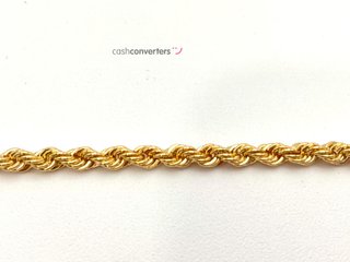 cadena oro 18k 25cm