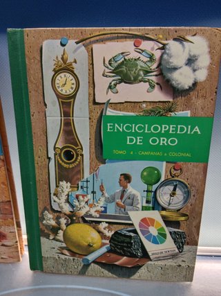 ENCICLOPEDIA DE ORO - TOMO 1 y 4 - EDITORIAL NOVARO-coleccionismo