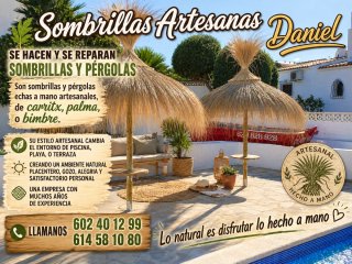 Sombrillas y Pérgolas Artesanales