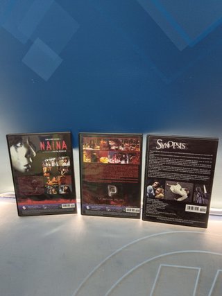 Lote 3 dvds Terror, Naina, P la semilla del mal, Drowning Ghost