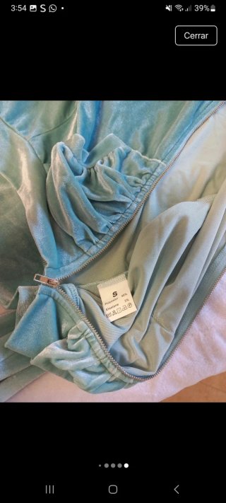 Conjunto campana mujer talla S