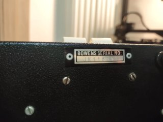 Espositore per camera oscura Bowens