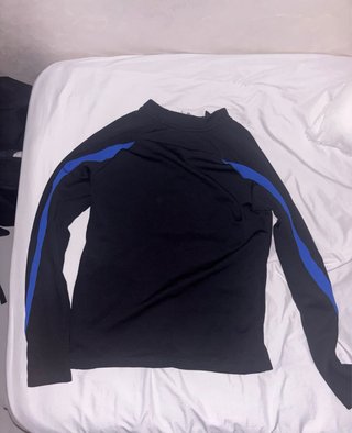 Sudadera Nike Academy Negra y Azul