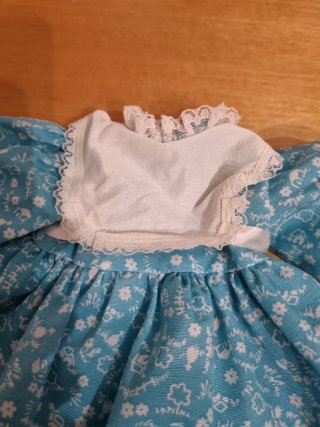 Vestido Famosa Nancy Flores Azul