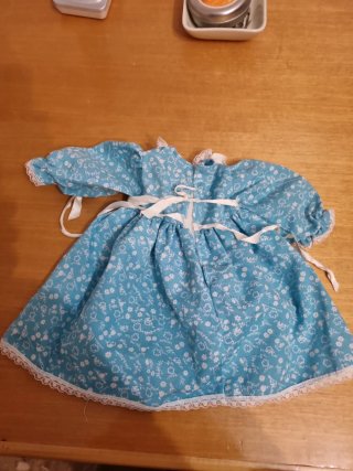 Vestido Famosa Nancy Flores Azul