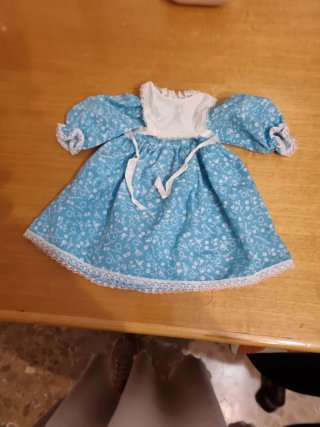 Vestido Famosa Nancy Flores Azul