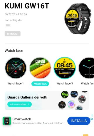 Smartwatch Kumi